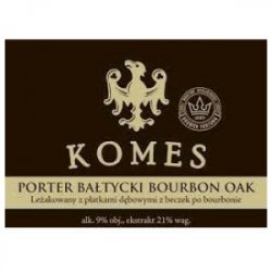 Komes Porter Bałtycki Bourbon OAK 0.5L - Sklep Impuls