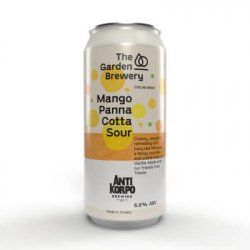 The Garden Brewery Mango Panna Cotta Sour (AntiKorpo collab) - Pivoteka - Пивотека