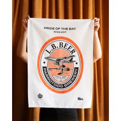 Parrotdog L.B. Beer   Tea Towel - Parrotdog