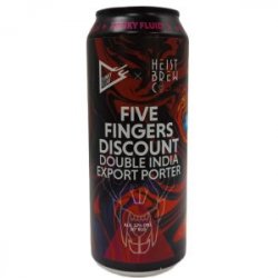 Funky Fluid & Heist Brew Co  Five Fingers Discount 50cl - Beermacia