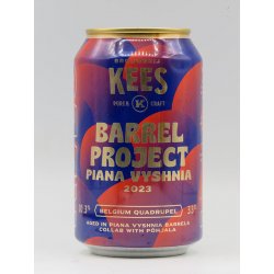 Brouwerij Kees - Barrel Project Piana Vyshnia (Pohjala Collab) - DeBierliefhebber