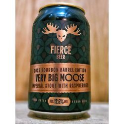 Fierce Beer - Very Big Moose Bourbon Edition With Raspberries - Dexter & Jones