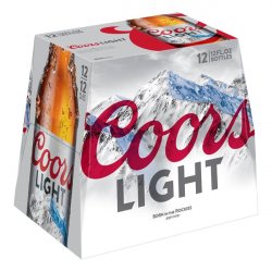 Coors Light 12 pack 12 oz. Bottle - Kelly’s Liquor