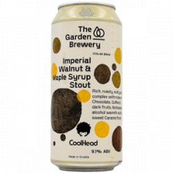 The Garden Brewery  Imperial Walnut And Maple Syrup Stout - Rebel Beer Cans