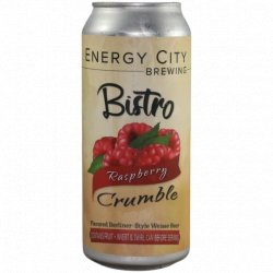 Energy City Brewing Bistro Raspberry Crumble - Dokter Bier