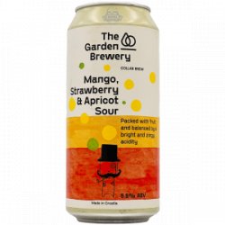 The Garden Brewery X Brewski – Mango, Strawberry & Apricot Sour - Rebel Beer Cans