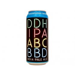 Mikerphone Brewing - DDH IPA ABC BBD 0,473l plech 7,5% alc. - Beer Butik