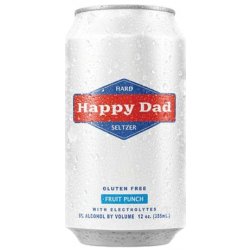 Happy Dad Hard Seltzer Fruit Punch 12 pack - Outback Liquors