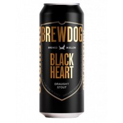 Brewdog Black Heart Draught Stout Lata 440 ml - La Belga