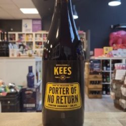 Brouwerij Kees Kees Porter of No Return Brouwerij Kees Kees Porter of No Return