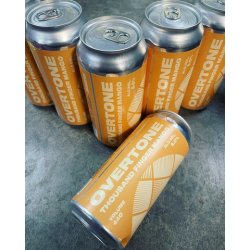 OVERTONE BREWING CO. THOUSAND FINGER MANGO ICE CREAM SMOOTHIE SOUR 8% 440ml - The Beer Shelf