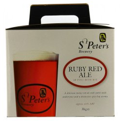 St Peters Ruby Red Home Brew Kit - Beers of Europe