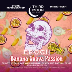 Fruited Smoothie Sour - Epoch (Banana Guava Passion) 473mL can - Third Moon Brewing