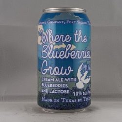 Martin House Brewing Company Where the Blueberries Grow