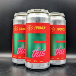 Range F This (Finback Collab) - TIPA Can 4pk - Saccharomyces Beer Cafe