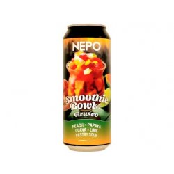 NEPOMUCEN - Smoothie Bowl - Brusco - Peach, Papaya, Guava, Lime 0,5l can 5,3% alc. - Beer Butik