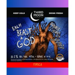 Third Moon Brewing Co  Each Beast A God (Ecuador Washed Typica) - Glasbanken