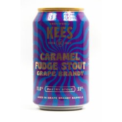 Brouwerij Kees Caramel Fudge Stout Barrel Aged Grape Brandy