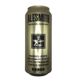AleSmith Brewing Company Barrel-Aged Speedway Stout: Rye Vietnamese Coffee Edition (2025)