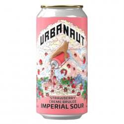 Urbanaut Brewing Strawberry Creme Brulee Imperial Sour