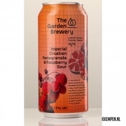 The Garden Brewery Imperial Croatian Pomegranate & Raspberry Sour