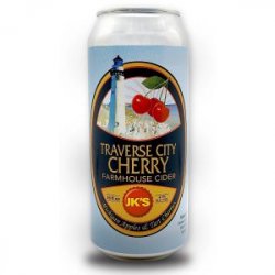 JK’s Traverse City Cherry Hard Cider 16oz can - Bine & Vine