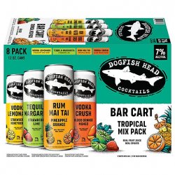 Dogfish Head Bar Cart Tropical Mix Pack 8 pack 12 oz. Can - Petite Cellars