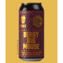 Fierce Beer  Berry Big Moose - Glasbanken