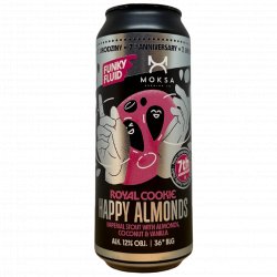 Funky Fluid Royal Cookie: Happy Almonds (collab Moksa)