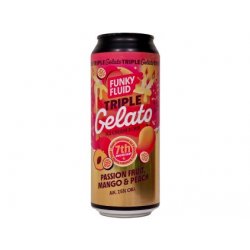 Funky Fluid Triple Gelato: Passionfruit, Mango & Peach Funky Fluid Triple Gelato: Passionfruit, Mango & Peach