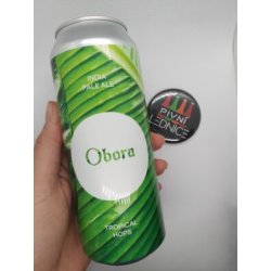 Obora Tropical Hops IPA 15°6% 0,5l - Pivní lednice