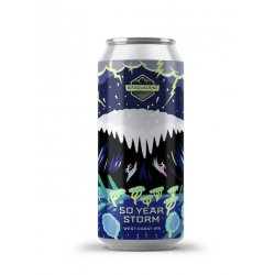 Basqueland Brewing- 50 Year Storm west coast IPA 6.4% ABV 440ml Can - Martins Off Licence