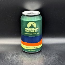 Mountain Culture American Pale Ale Can Sgl - Saccharomyces Beer Cafe