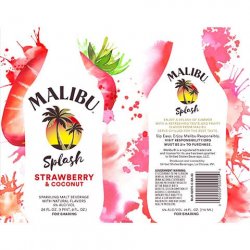 Malibu Splash Strawberry & Coconut - CraftShack