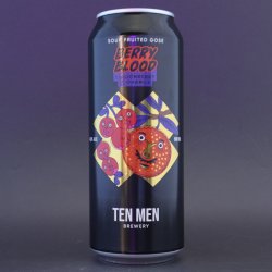 Ten Men Brewing - Berry Blood: Lingonberry & Orange - 4.6% (500ml) - Ghost Whale