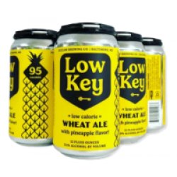 Duclaw Low Key Pineapple Wheat 12oz 6pk Cn - Luekens Wine & Spirits