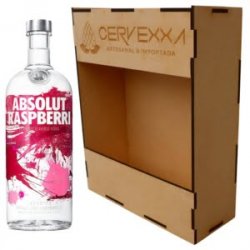 Vodka Absolut Raspberry + Caja Cerveza Artesanal - Brew Zone