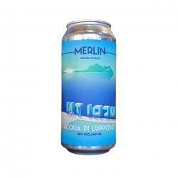 Acqua Di Luppolo  Merlin Hops Brewing  6°  New England IPA - La Plante Du Loup