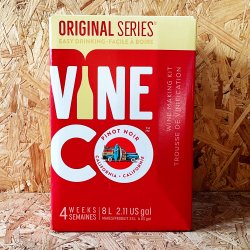 Vine Co Original Series - Pinot Noir - 30 Bottle Red Wine Kit - Brewbitz Homebrew Shop