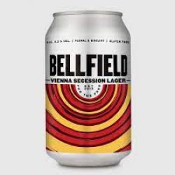 Bellfield Brewery, Vienna Secession Lager , 330ml Can - The Fine Wine Company