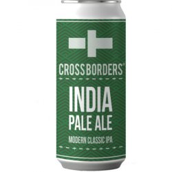 Cross Borders, American IPA, 400ml Can - The Fine Wine Company