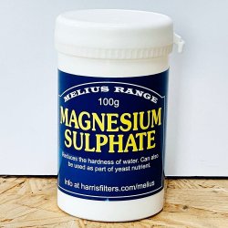 Magnesium Sulphate - Water Softener - 100g - Harris - Brewbitz Homebrew Shop