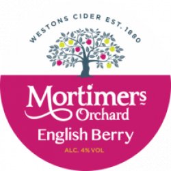 Westons Cider Mortimers Orchard English Berry