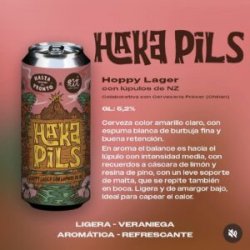 Cervecería Prócer Haka Pils