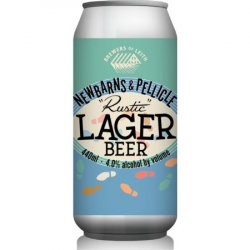 Newbarns Brewery, Rustic Lager (Pellicle Collab), 440ml Can - The Fine Wine Company