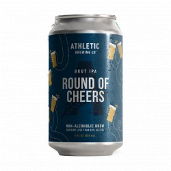 Athletic Brewing - Round of Cheers - Brut IPA  *Limited Edition* - UpsideDrinks