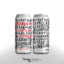 Grunge Brewing Leyenda Urbana Lager (Lata) - Grunge Brewing Company