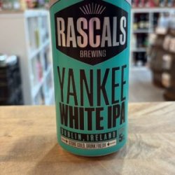 Rascals Brewing Co Yankee White IPA