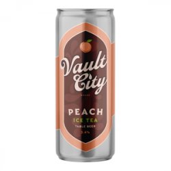 Vault City Brewing Peach Iced Tea - Beer Force