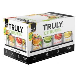 Truly Citrus Variety Pack 12 pack 12 oz. - Kelly’s Liquor